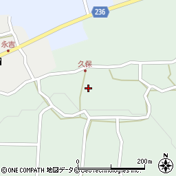 鹿児島県指宿市久保8219周辺の地図