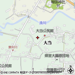鹿児島県指宿市西方2792-7周辺の地図