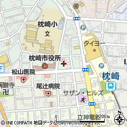 鹿児島県枕崎市千代田町24周辺の地図
