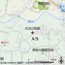 鹿児島県指宿市西方2812周辺の地図