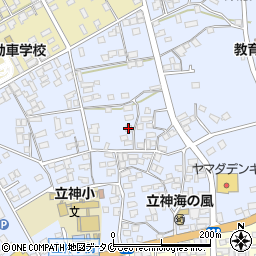 Ａ枕崎市・金庫のトラブル対応　２４Ｘ３６５安心受付センター周辺の地図
