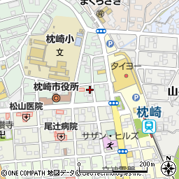 鹿児島県枕崎市千代田町23周辺の地図
