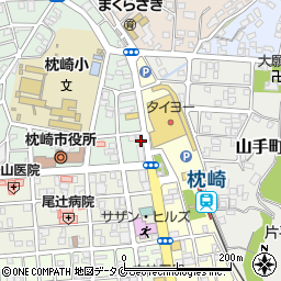 鹿児島県枕崎市千代田町3周辺の地図