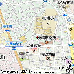 鹿児島県枕崎市千代田町32周辺の地図