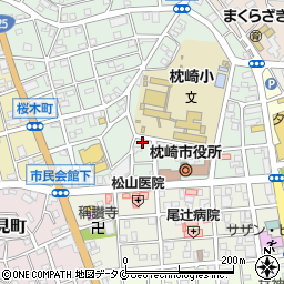 鹿児島県枕崎市千代田町34周辺の地図