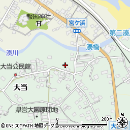 鹿児島県指宿市西方2875周辺の地図