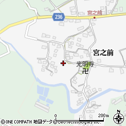 鹿児島県指宿市西方5178周辺の地図