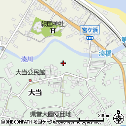 鹿児島県指宿市西方2861周辺の地図