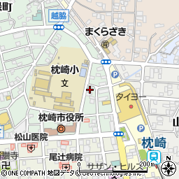 鹿児島県枕崎市千代田町19周辺の地図
