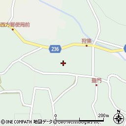 鹿児島県指宿市西方7960-3周辺の地図