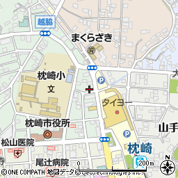 鹿児島県枕崎市千代田町9周辺の地図