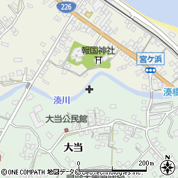 鹿児島県指宿市西方2821周辺の地図