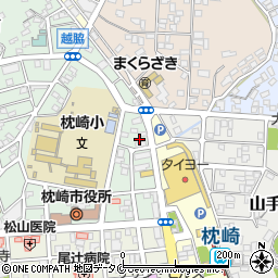 鹿児島県枕崎市千代田町10周辺の地図