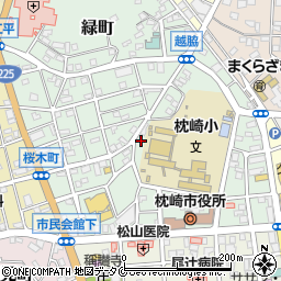 鹿児島県枕崎市千代田町79周辺の地図