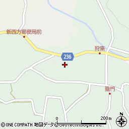 鹿児島県指宿市西方7968周辺の地図