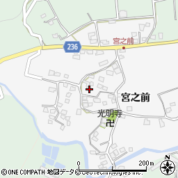 鹿児島県指宿市宮之前5172周辺の地図