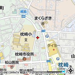 鹿児島県枕崎市千代田町16周辺の地図
