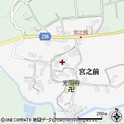 鹿児島県指宿市宮之前5185周辺の地図