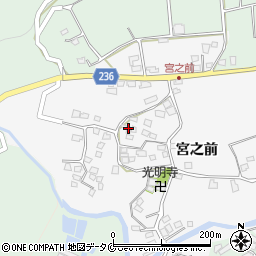 鹿児島県指宿市西方5185-1周辺の地図