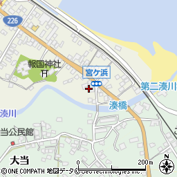 鹿児島県指宿市西方4851周辺の地図