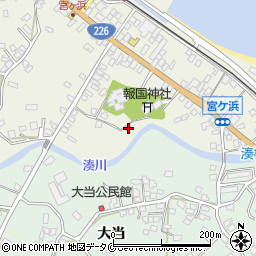 鹿児島県指宿市西方4861周辺の地図