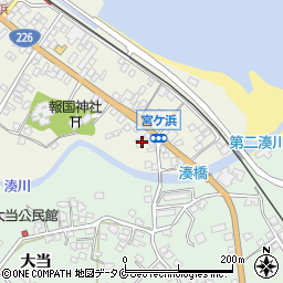 鹿児島県指宿市西方4850周辺の地図