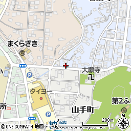 鹿児島県枕崎市若葉町194周辺の地図
