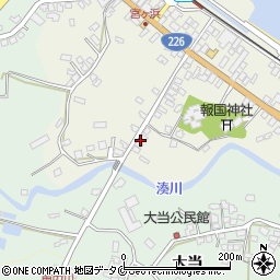 鹿児島県指宿市西方4876周辺の地図