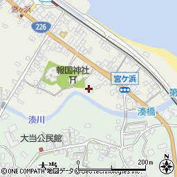 鹿児島県指宿市西方4860周辺の地図