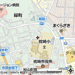 鹿児島県枕崎市千代田町82周辺の地図