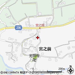 鹿児島県指宿市宮之前5182-5周辺の地図