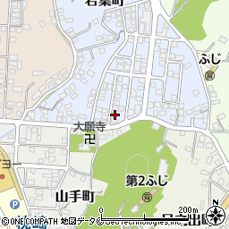 鹿児島県枕崎市若葉町142周辺の地図