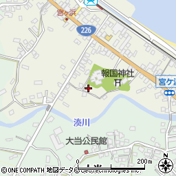 鹿児島県指宿市西方4805周辺の地図