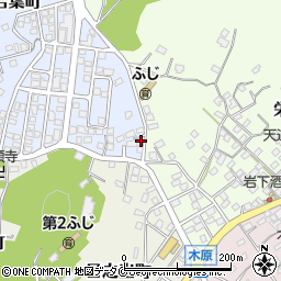 鹿児島県枕崎市若葉町2周辺の地図