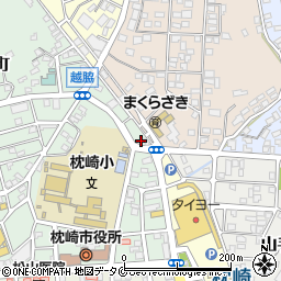 鹿児島県枕崎市千代田町113周辺の地図