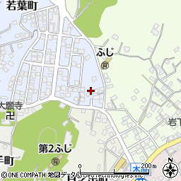 鹿児島県枕崎市若葉町34周辺の地図