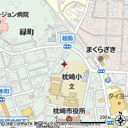 鹿児島県枕崎市千代田町86周辺の地図