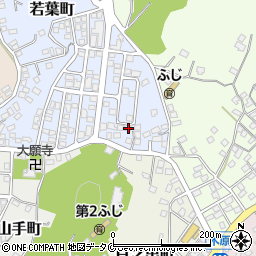 鹿児島県枕崎市若葉町24周辺の地図