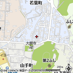 鹿児島県枕崎市若葉町152周辺の地図