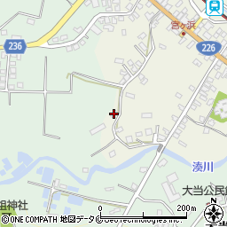鹿児島県指宿市西方4927-4周辺の地図