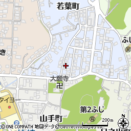 鹿児島県枕崎市若葉町158周辺の地図