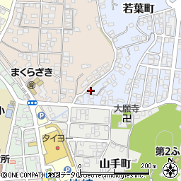 鹿児島県枕崎市若葉町200周辺の地図