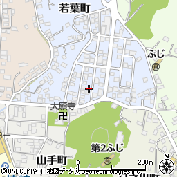 鹿児島県枕崎市若葉町138周辺の地図