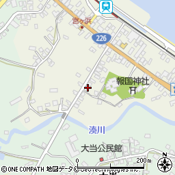 鹿児島県指宿市西方4803周辺の地図