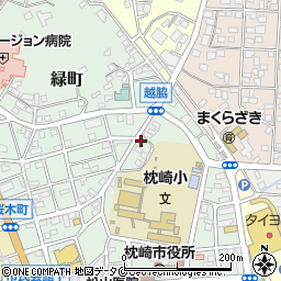 鹿児島県枕崎市千代田町87周辺の地図