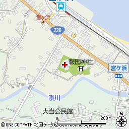 鹿児島県指宿市西方4812-2周辺の地図