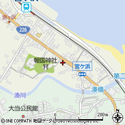 鹿児島県指宿市西方4845-1周辺の地図