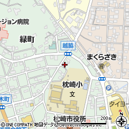 鹿児島県枕崎市千代田町88周辺の地図