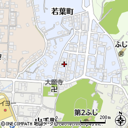 鹿児島県枕崎市若葉町150周辺の地図