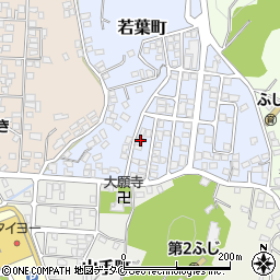 鹿児島県枕崎市若葉町160周辺の地図